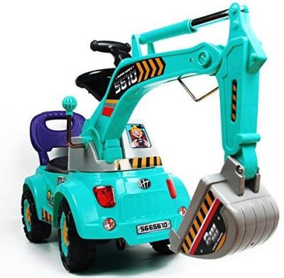 China Ride On Toy Digger Scooter, Ride-on Excavator, Pulling Cart, Pretend Play Construction Truck for sale