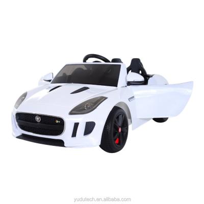 China Ride On Toy 2019 New Authorized Jaguar 12V Ride On Car Children's Electric Remote Control Car Battery Car for sale