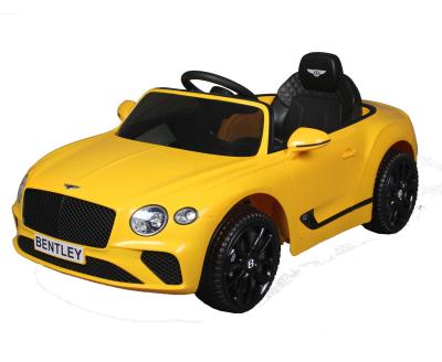 China Ride on toy 2020 new model kids ride on car battery kids license car bentleyI GTC for sale