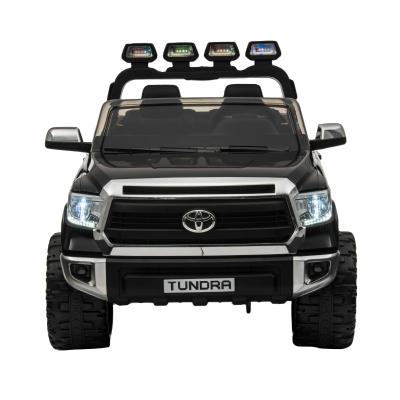 China Ride On Electric Toy License Tundra 12V 24V 12V MP3 LED Lights RC Remote Control Kids Ride On Car for sale