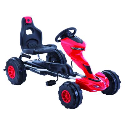 China Ride On Toy 1501 Black Foot Pedal Gear Brake Lever Rubber Four Wheels Drive Toy For Kids Go Kart Ride On Car for sale