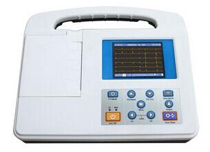 중국 병원 사용을 위한 소형 Ecg 감시자 심전계 검사 기계 판매용