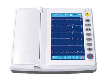 중국 접촉 전시, 12 지도 ECG 감시 체계 12 채널 체재 기록 판매용