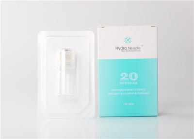 China Hydra Derma-Rollstempel-Nadel 20 Microneedling kommen Seren in Haut-Goldtitan zu verkaufen