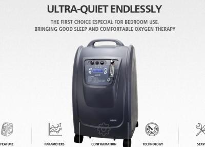 Chine humidificateur de concentrateur de l'oxygène du débit 10L 220V avec le système SPO2 d'équilibre thermique facultatif à vendre