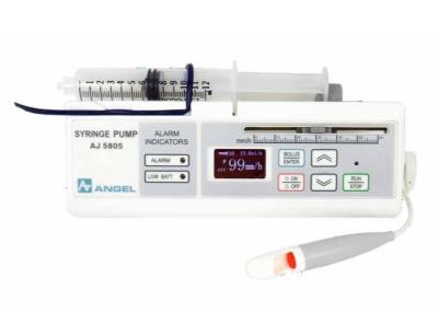 China Medisch Draagbaar de Infusietarief Voor éénmalig gebruik 1~99mm die/u van de Spuitpomp 3 aa-Batterijen met behulp van Te koop