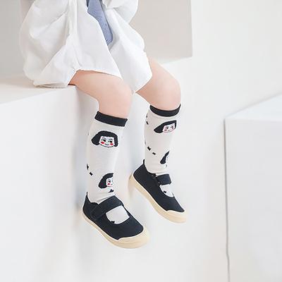 China New Anti-Fault Baby Knocks Knee High Boy Girl Infant Toddler Cotton Long Knocks Anti Slip Leg Cute Cartoon Animal Warm Kids Socks for sale