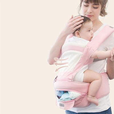 China Polyester Baby Carrier Ergonomic Child Hip Seat Sling Wrap Infant Carrier Backpacks Outdoor Front Facing Travel Kangaroo For 0-36 Months for sale