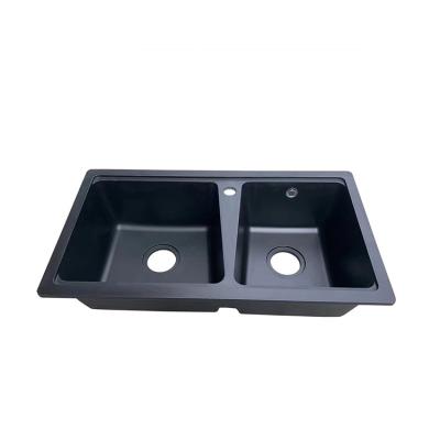 China With Compound Food Trucks Kitchen Sink Quartz Faucet Granite Food Kitchen Concession Trailer Mobile 2 Compartment Sink for sale