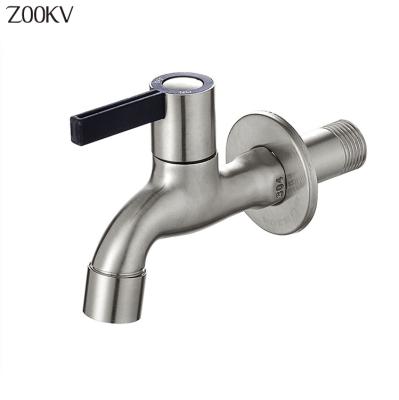 China Modern Single Handle Basin Faucet Cold Water Balcony Wall Mounted Faucet for sale