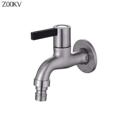 China OEM Factory Modern Cheap Washing Machine Faucet Wall Mounted Single Handle Cold Water Garden Bibcock Faucet for sale