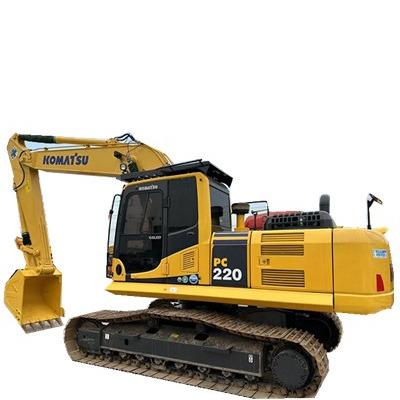 China Farms used original high quality Japan Komasu PC220-8 crawler excavator in good working condition for land moving on hot sale for sale