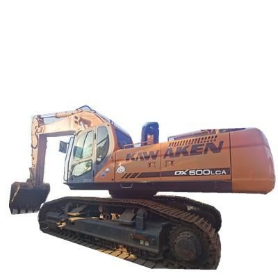 China Used Doosan Dx500 Excavator Solar Excavator For Sale Doosan Dx 50ton 500 Excavator In Good Condition 2.14 for sale