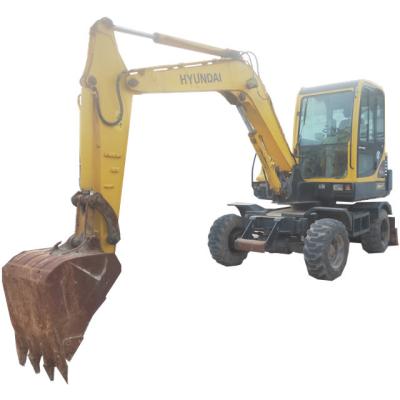 China Farms Used High Quality Original Hyundai Excavator South Korea Hyundai R60W-7 Digger For Sale for sale