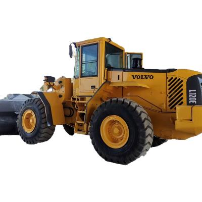 China NEW Contruction 80% Second Hand Volvo L120E Wheel Loader Cheap Price High Operation Capacity In Good Condition for sale