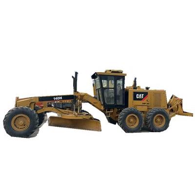 China Building material stores used Caterpillar 140h motor grader cat 1 year warranty motor grader in good condition and nice price for sale