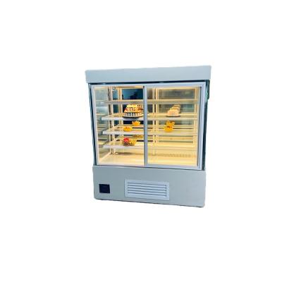 China COMPRESSOR 1.2*0.7*1.8m Glass Cake Counter Top Bakery Showcase Glass Display Cabinet for sale