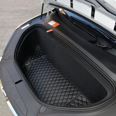 China Topfit Car Boot Mats Cargo Liners for Tesla Model X P90D-Black for sale