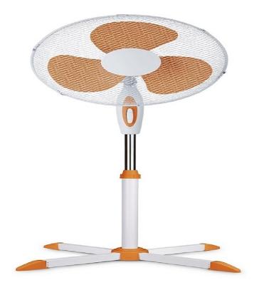 China 16inch Outdoor Fan Stand Fan Rack Plastic Electric Fan Stand With Cross Base 450mm for sale