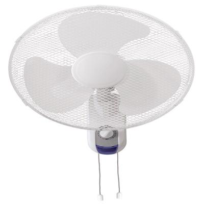 China 16 Inch White Wall Fan Outdoor Fan New Design for sale