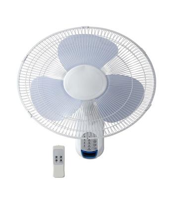 China Outdoor Wall Mounted Fans High Quality Remote Control 16 Inches 90 Degree Oscillating Wall Fan for sale