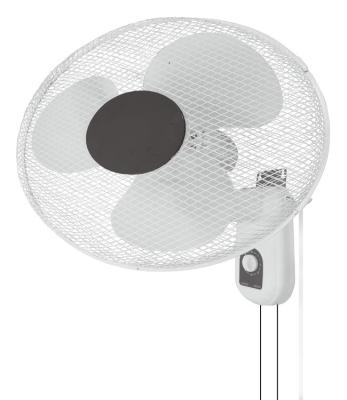 China New outdoor hot selling design16 inch swinging 3 speed setting cool wall mounted fan for sale for sale