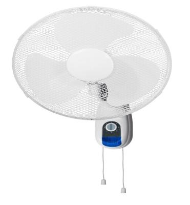 China 16 Inch Exterior Plastic Blade 3 Speed ​​Optional Wall Mounted Oscillating Fan for sale