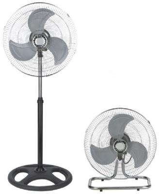 China Outdoor Industrial Fan Stand Electric Fan 18 Inch 3 Inch 3 In 1 Floor Swinging Pedestal for sale