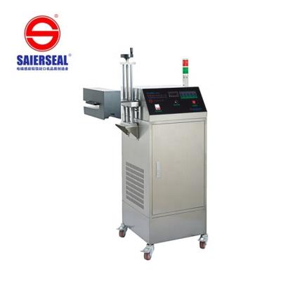 China SR-6000A Automatic Beverage Bottle Sealing Machine Electromagnetic Induction Aluminum Foil Sealing Machine Cup Sealer Machine for sale