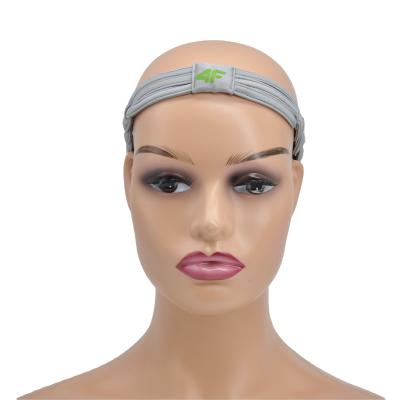 China Customized Gray Sport Headband New Style Fashion Head Sporty Link for sale