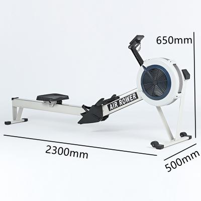 China Fit Home Level Wind Resistance Equipment 10 Fitness Use Device Air Rowing Magnetic Folding Rowing Machine for sale