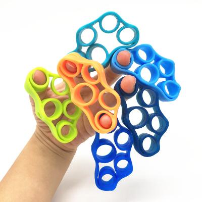 China Durable Custom Silicone Finger Clip Flexible And Portable Force Shaping 5 Finger Stretch Dilator for sale