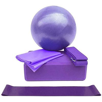 China Capsule Yoga Ball Mat Yoga Brick Rally Band Home Yoga Fitness Equipment for sale