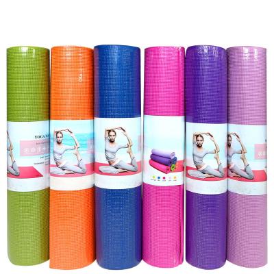 China Erercise Factory Wholesale High Quality Soft Custom Made Yoga Tape Yoga Mat Fitness Pad Exercise Mat for sale