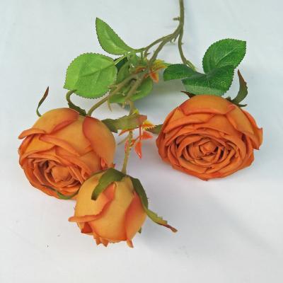 China Wholesale Velvet Rose Artificial Flowers Decorative Flower from Home.Party.Restaurant.Bar.Hotel.Wedding Bodaflower for party home wedding decorate for sale