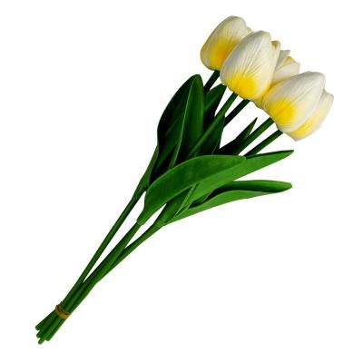 China Wholesale Artificial Pu Tulip Flower Bouquet Pu Tulip Tulips From Home.Party.Restaurant.Bar.Hotel.Wedding China Supplier for sale