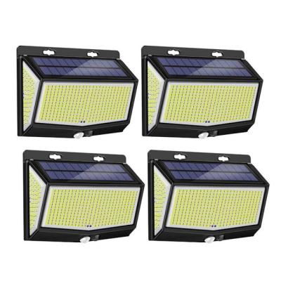 China Solar Garden Lamp 468 LED Motion Sensor Lighting 3 Modes Solar Street Light Outdoor Waterproof Home Decoration Wall Lamp for sale