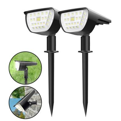 China Garden LED Lawn Lamp Waterproof 32LED Solar Landscape Lights Energy-saving and Eco-friendly Outdoor Garden Decor Spotlight for sale