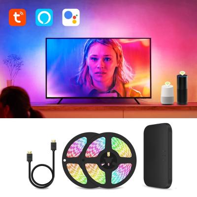 China Living Room TV PC Dream Monitor 4K HDTV WS2812B LED Strip Light Computer Wallpaper Ambient Lighting For Full Set Of HD MI Devices for sale