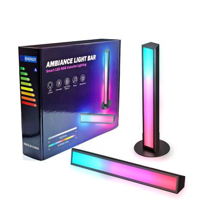 China Smart Decoration LED Light Bars Sound Control Pickup Rhythm Light Bluetooth-compatible APP RGB Music Atmosphere Lamp For PC Game TV Room for sale