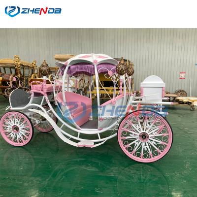 China Hot Sale Pink Princess Cucumber Carriage, Q235B Steel Structure Frame 2023 Best Choice For Customers for sale