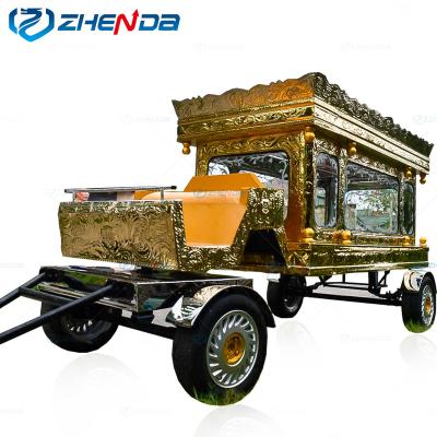 China European style classic yew horse-drawn burial supplies electric yew for sale