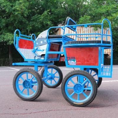 China New Style 4 Wheels Luxury Multifunctional Pony Horse Carriage /Hot Sale Classic Fashion Pony Carriage For Sale for sale