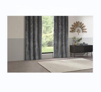 China Various Styles Insulated The Full Curtain In Design And Color Of Dutch Velvet Shade For Living Room for sale