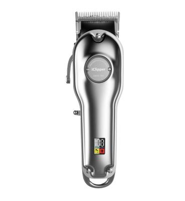 China IClipper-K6S Household OEM Customized Barber LED Display Electric Clipper All-Metal Design High Quality for sale