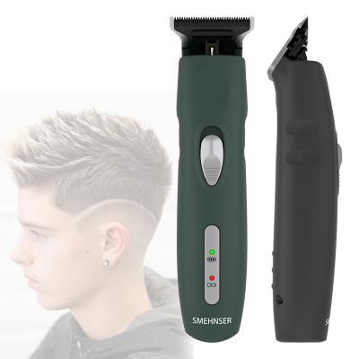 China Cordless Men Barber Hair Cutting Machine Trimmer 0mm Usb Hair Razor Household Clippers Rechargeable Bald Electric Hair Trimmer for sale