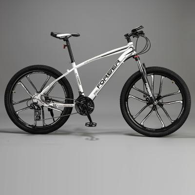 China Factory High Carbon Steel Fast Stock Mtb Delivery Mountain Bike Complete High Carbon Steel Bicycle for sale