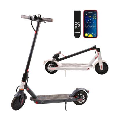 China Aluminum Alloy Frame EU UK Drop Shipping Cart Bag Adult High Performance Kick Scooter Airless E-scooter for sale