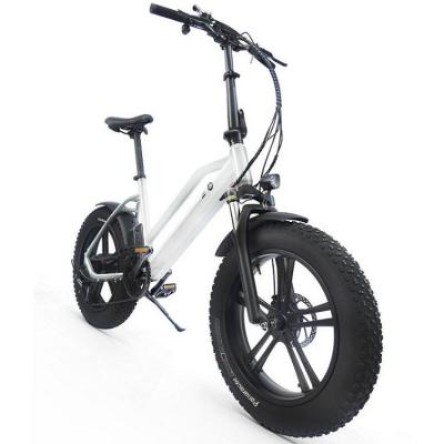 China Electric Bike Factory Price Folding Electric Bikes For Sale 20 inchAluminum Alloy 6061 Electric Bicycle Fat Tire Customized Full Suspension Fat Bike for sale