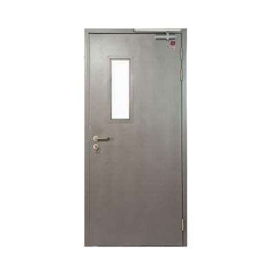 China Cost Effective Wholesale Fire Proof Steel Single Door For Hotel for sale